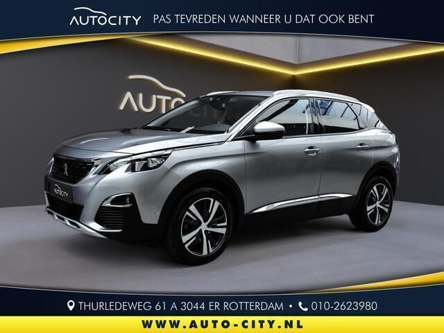 Zilver, metallic lak Gebruikt 2019 Peugeot 3008 Allure SUV | € 18.950 (Eerlijke prijs) - Afbeelding 1/4