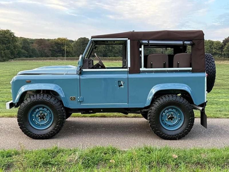Occasion Land Rover Defender Heritage 113 PK (83 kW) 1997 Blauw SUV