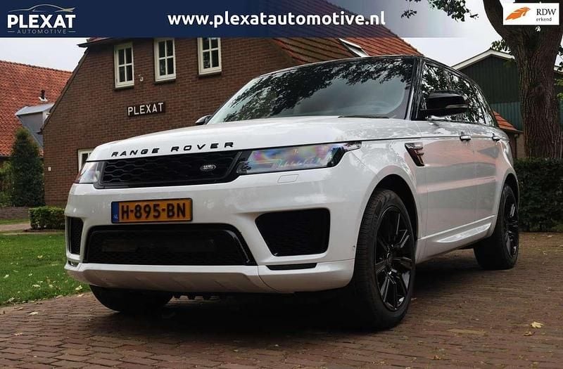Wit, metallic lak Gebruikt 2020 Land Rover Range Rover Sport SUV | € 49.945 - Afbeelding 1/4