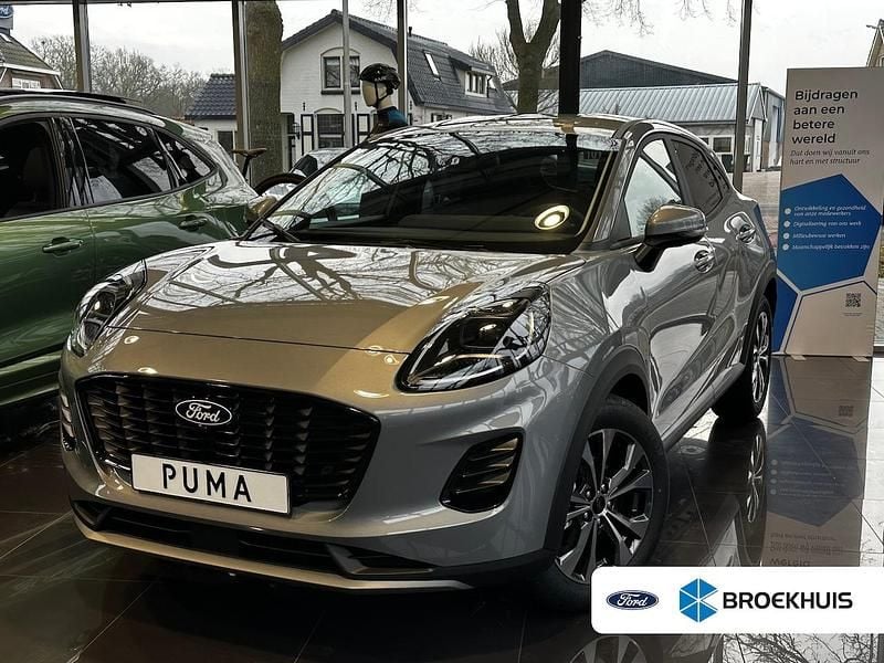Zilver Nieuw 2025 Ford Puma Titanium SUV | € 32.566 (Super prijs) - Afbeelding 1/4