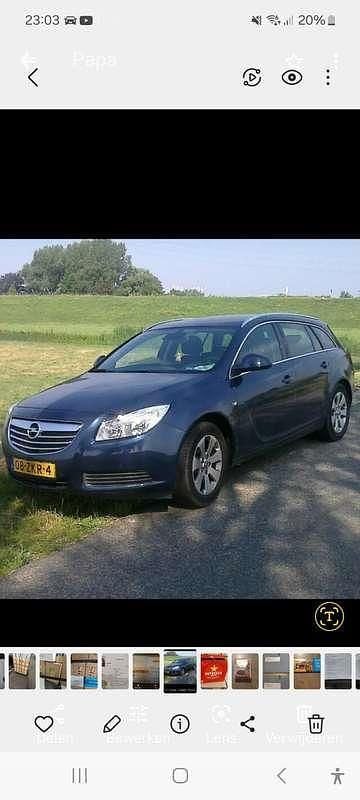 Blauw Gebruikt 2013 Opel Insignia Sport Stationwagen | € 6.000 (Eerlijke prijs) - Afbeelding 1/4