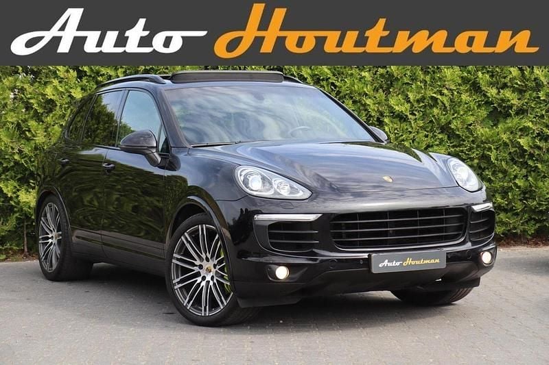 Zwart Gebruikt 2015 Porsche Cayenne SUV | € 23.950 (Super prijs) - Afbeelding 1/4