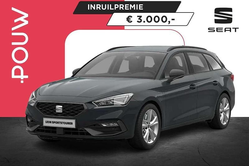 Blauw Nieuw 2025 Seat Leon Business Stationwagen | € 40.650 (Iets duurder) - Afbeelding 1/3