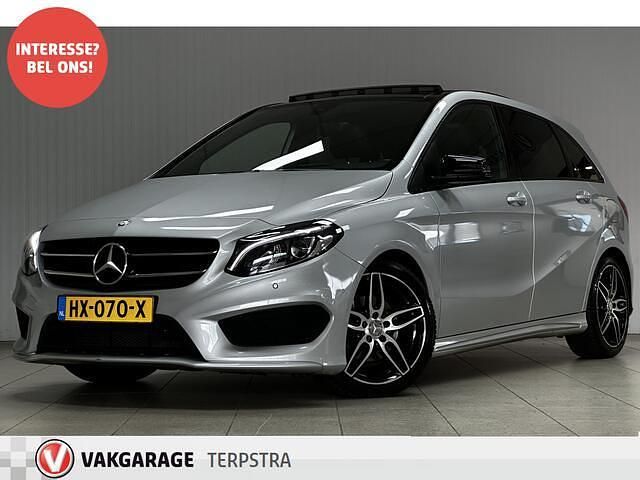 Grijs Gebruikt 2016 Mercedes B180 AMG MPV | € 19.850 (Eerlijke prijs) - Afbeelding 1/4