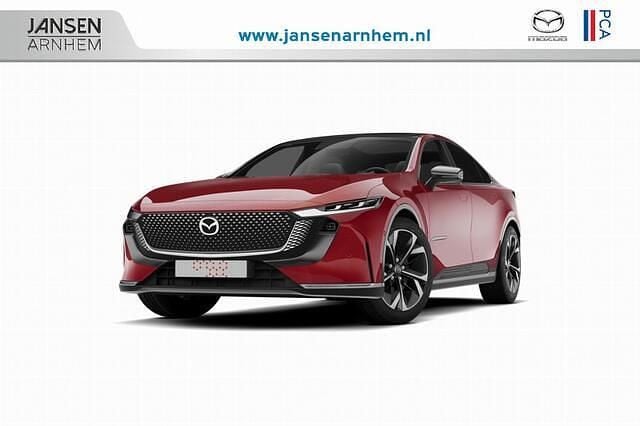 Rood Nieuw 2025 Mazda 6e Takumi-Line Hatchback | € 48.340 (Eerlijke prijs) - Afbeelding 1/4