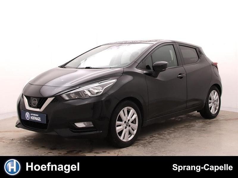 Occasion Nissan Micra N-Connecta 101 PK (74 kW) 2020 Zwart Hatchback