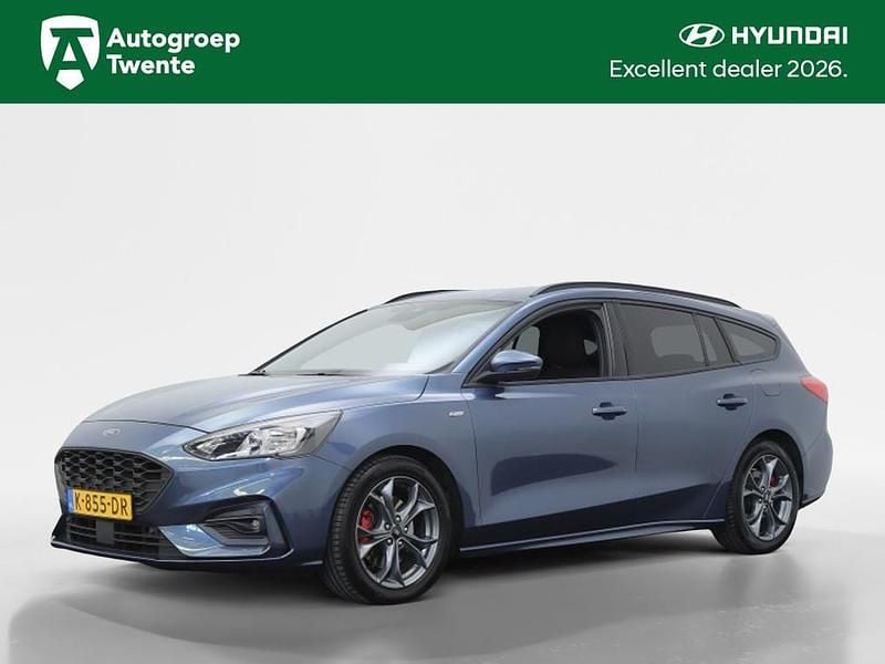 Blauw Occasion 2020 Ford Focus ST-Line X Stationwagen | € 17.950 (Goede deal) - Afbeelding 1/4