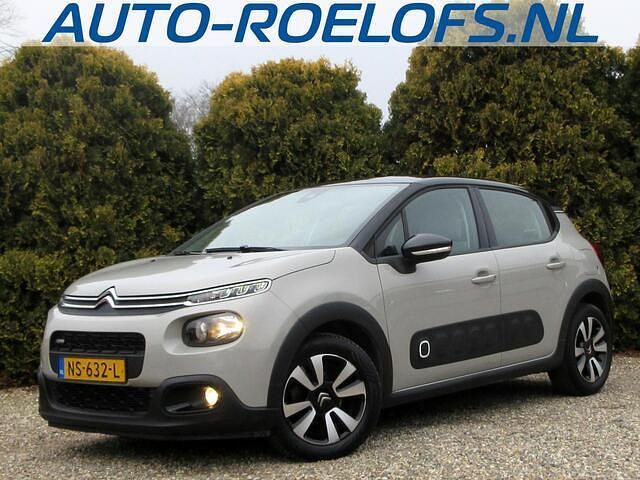 Grijs Occasion 2017 Citroën C3 PureTech Hatchback | € 9.990 (Eerlijke prijs) - Afbeelding 1/4