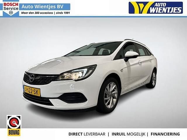 Wit Gebruikt 2020 Opel Astra Edition Stationwagen | € 13.950 (Goede deal) - Afbeelding 1/4