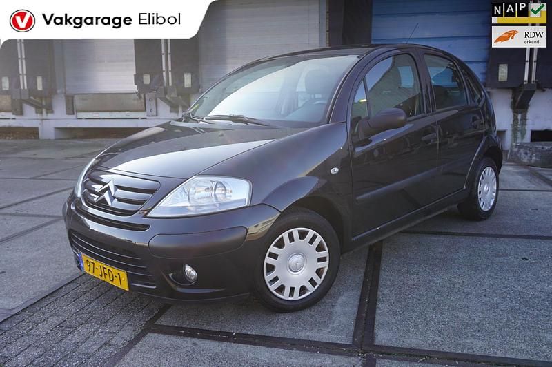 Zwart Gebruikt 2009 Citroën C3 Hatchback | € 2.295 (Eerlijke prijs) - Afbeelding 1/3