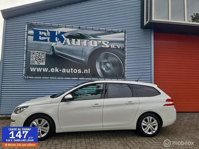 Wit Gebruikt 2017 Peugeot 308 Stationwagen | € 8.945 (Goede deal) - Afbeelding 1/4