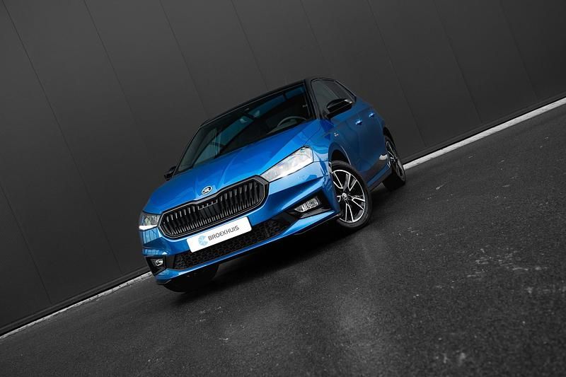 Occasion Skoda Fabia Monte Carlo 116 PK (85 kW) 2024 Blauw Hatchback