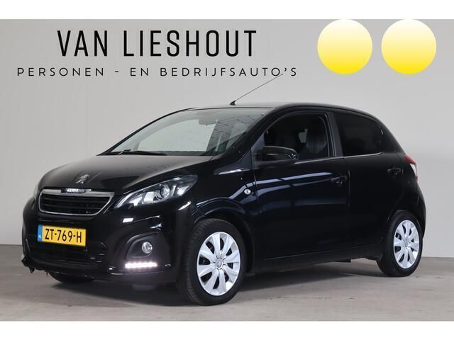 Zwart Gebruikt 2019 Peugeot 108 Active Hatchback | € 10.650 (Eerlijke prijs) - Afbeelding 1/4