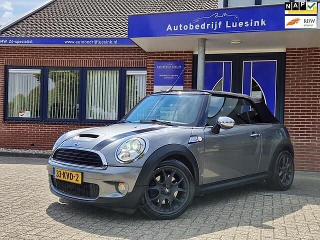 Grijs Gebruikt 2009 Mini Cooper S Cabriolet Cabriolet | € 9.650 (Eerlijke prijs) - Afbeelding 1/4