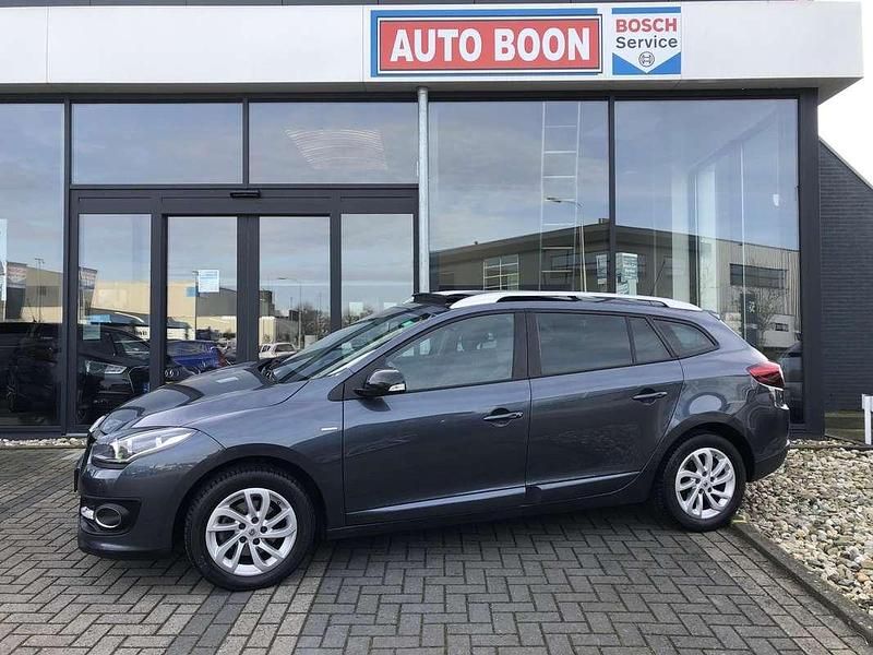 Grijs Gebruikt 2016 Renault Mégane GrandTour LIMITED Stationwagen | € 10.950 (Goede deal) - Afbeelding 1/4