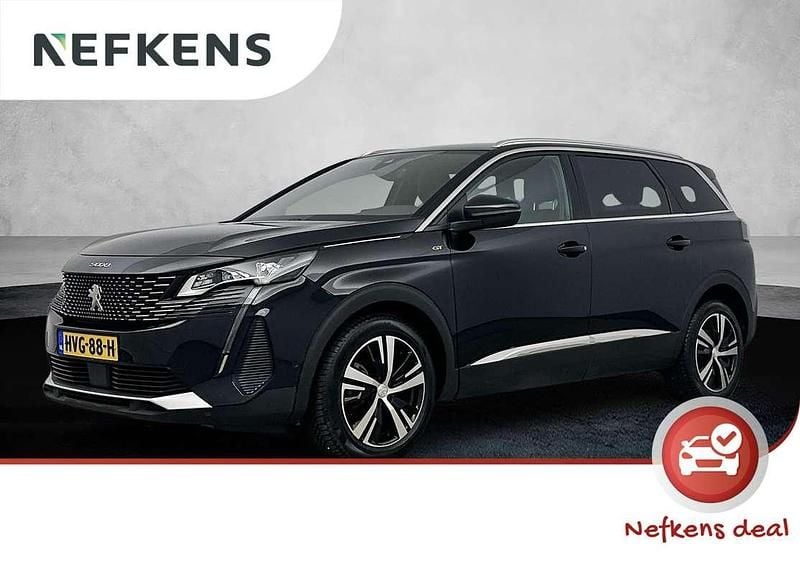 Zwart Gebruikt 2023 Peugeot 5008 GTi MPV | € 31.400 (Eerlijke prijs) - Afbeelding 1/3