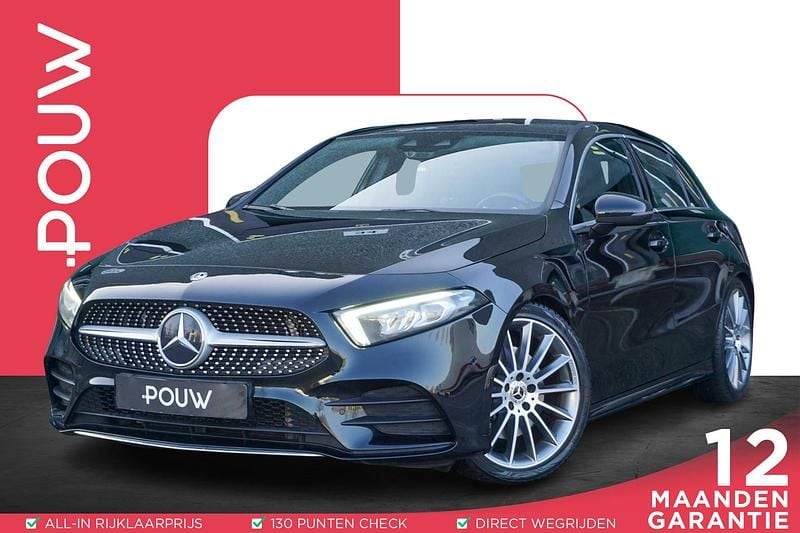 Occasion Mercedes A220 AMG line 191 PK (140 kW) 2020 Zwart Hatchback