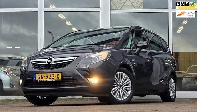 Grijs Gebruikt 2015 Opel Zafira Tourer Business MPV | € 6.444 (Eerlijke prijs) - Afbeelding 1/3