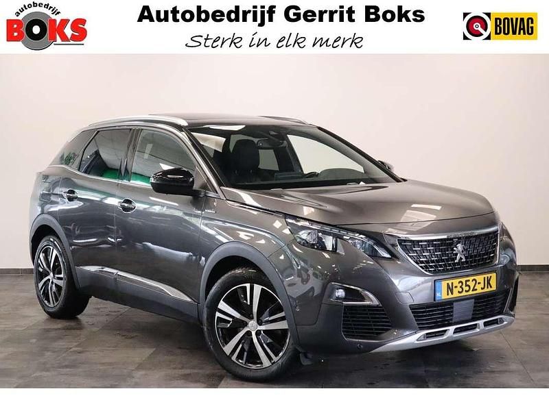 Grijs Gebruikt 2018 Peugeot 3008 GT-line SUV | € 19.800 (Iets duurder) - Afbeelding 1/3
