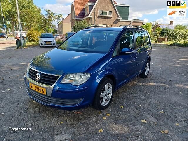Blauw Gebruikt 2009 VW Touran Comfortline MPV | € 2.950 (Eerlijke prijs) - Afbeelding 1/4