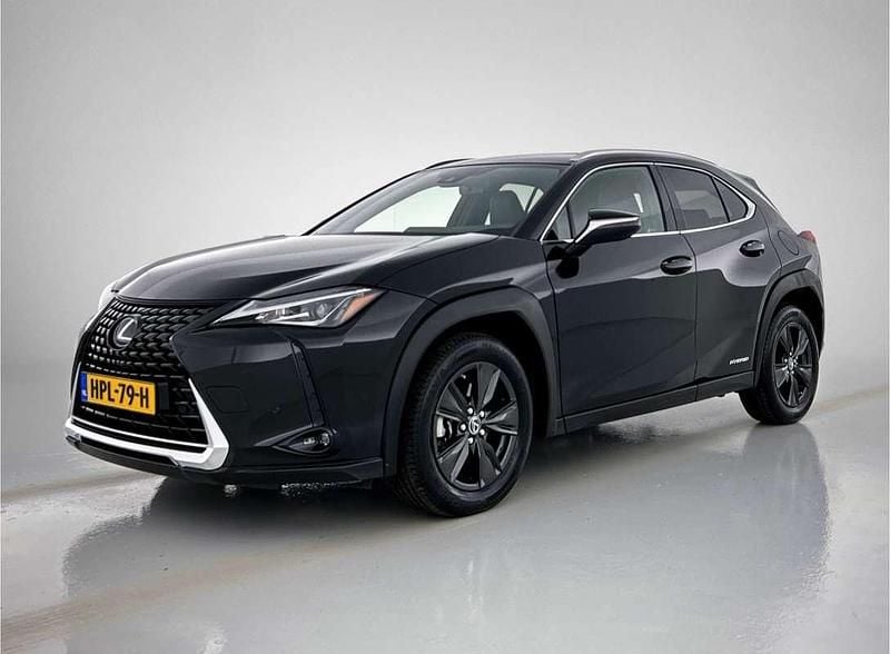 Zwart Occasion 2019 Lexus UX 250h Luxury Line SUV | € 29.945 (Eerlijke prijs) - Afbeelding 1/4