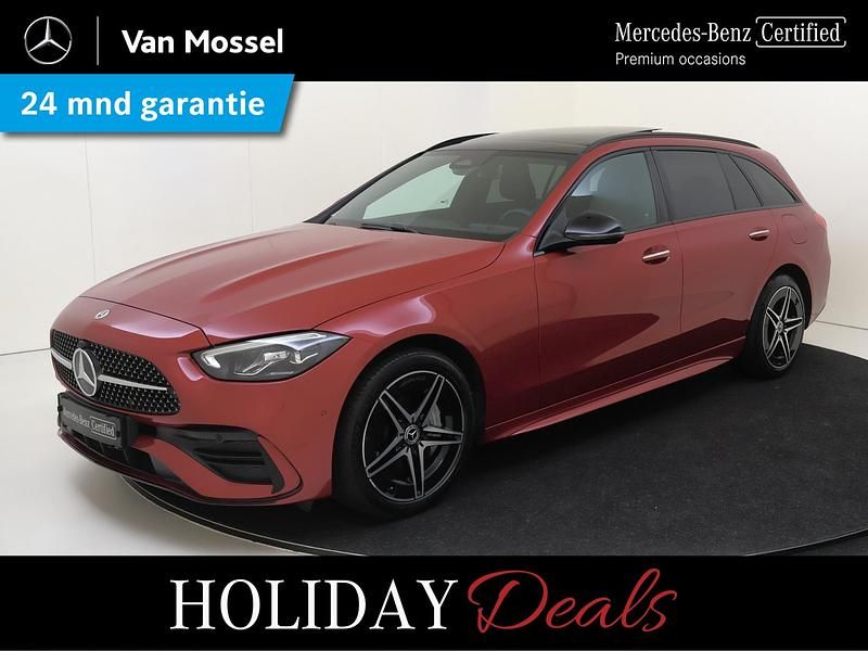 Rood Gebruikt 2025 Mercedes C300 AMG Stationwagen | € 47.945 (Goede deal) - Afbeelding 1/4