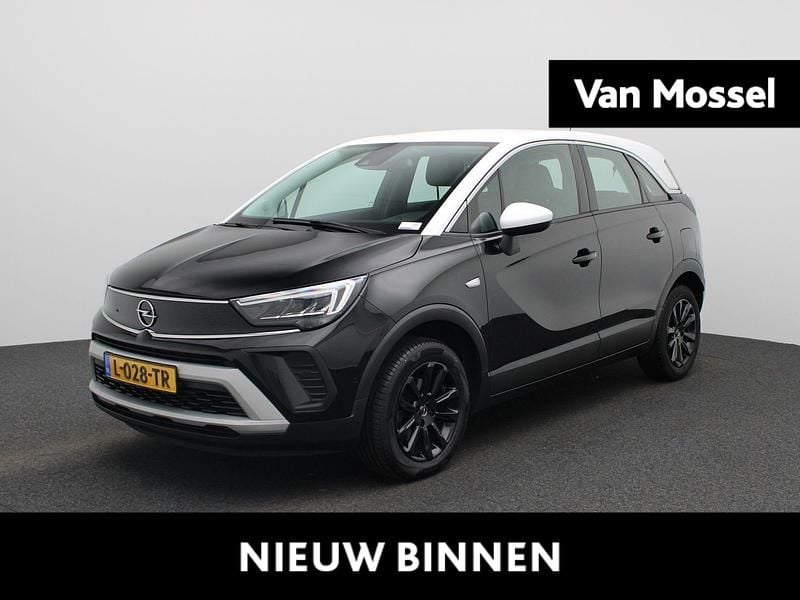 Zwart Gebruikt 2021 Opel Crossland X GS Line SUV | € 17.900 (Eerlijke prijs) - Afbeelding 1/4