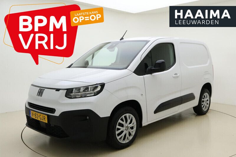 Wit Nieuw 2024 Fiat Doblò S MPV | € 22.950 - Afbeelding 1/4