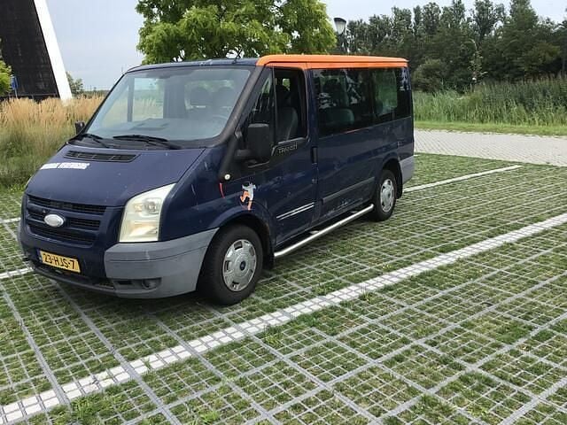 Blauw Gebruikt 2009 Ford Transit Stationwagen | € 3.250 (Eerlijke prijs) - Afbeelding 1/4