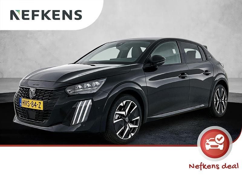 Zwart Nieuw 2025 Peugeot 208 GT Hatchback | € 30.335 (Goede deal) - Afbeelding 1/4