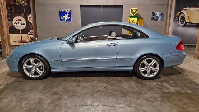 Occasion Mercedes CLK200 Elegance 163 PK (119 kW) 2003 Blauw Coupé