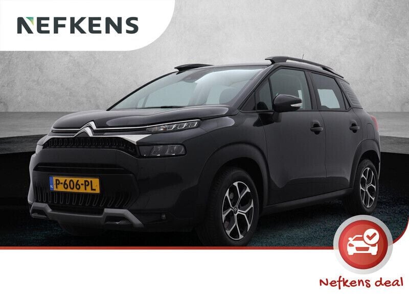Zwart Gebruikt 2021 Citroën C3 Aircross Shine SUV | € 26.880 - Afbeelding 1/3