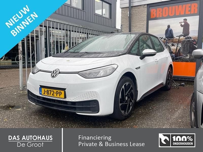 Wit Gebruikt 2020 VW ID.3 Pro Performance Hatchback | € 14.745 (Goede deal) - Afbeelding 1/3