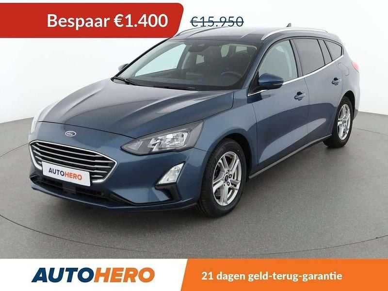 Blauw Gebruikt 2021 Ford Focus Cool & Connect Stationwagen | € 14.749 (Eerlijke prijs) - Afbeelding 1/3