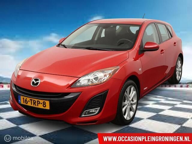 Rood Gebruikt 2012 Mazda 3 Hatchback | € 7.750 (Eerlijke prijs) - Afbeelding 1/4