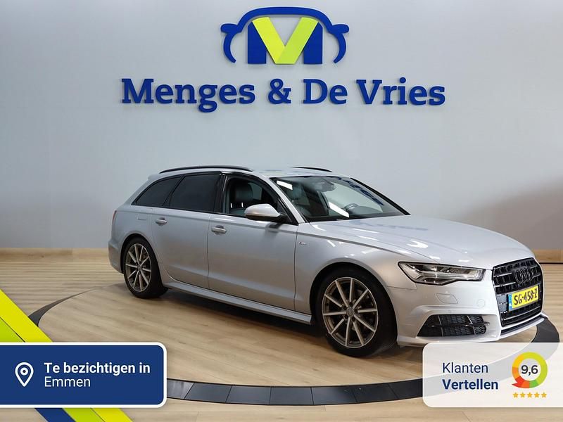 Grijs Gebruikt 2018 Audi A6 Sport Stationwagen | € 23.995 (Eerlijke prijs) - Afbeelding 1/3