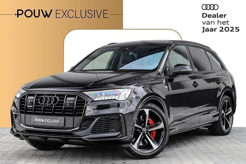 Zwart Gebruikt 2021 Audi Q7 Competition SUV | € 69.900 (Eerlijke prijs) - Afbeelding 1/4