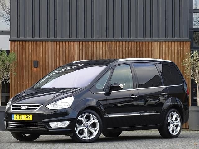 Zwart Gebruikt 2014 Ford Galaxy Platinum MPV | € 9.995 (Duur) - Afbeelding 1/4