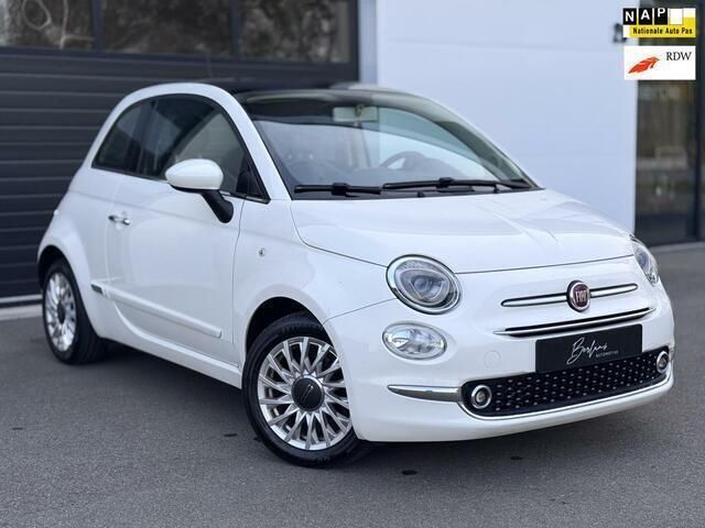Wit Gebruikt 2016 Fiat 500 Lounge Hatchback | € 6.999 (Eerlijke prijs) - Afbeelding 1/4