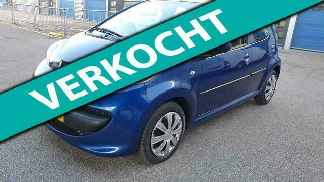 Blauw Gebruikt 2008 Peugeot 107 Hatchback | € 3.499 (Eerlijke prijs) - Afbeelding 1/4
