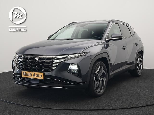 Zwart Gebruikt 2021 Hyundai Tucson Premium SUV | € 30.890 (Eerlijke prijs) - Afbeelding 1/4