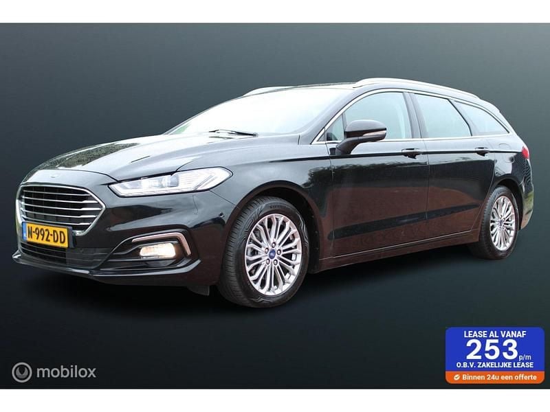 Zwart Gebruikt 2021 Ford Mondeo Titanium Stationwagen | € 18.895 (Eerlijke prijs) - Afbeelding 1/4
