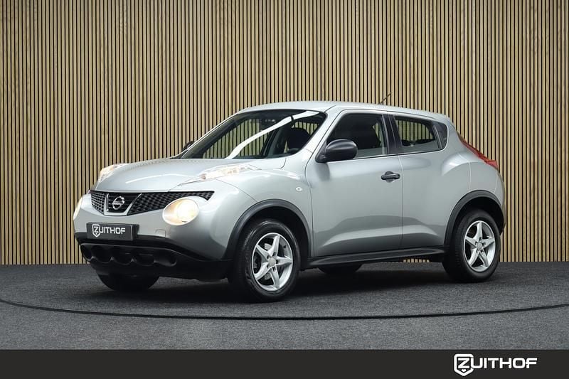 Grijs Gebruikt 2013 Nissan Juke Visia SUV | € 6.850 (Goede deal) - Afbeelding 1/4