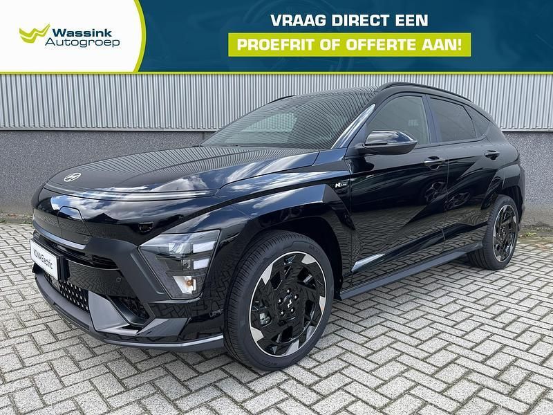 Zwart Nieuw 2025 Hyundai Kona Edition SUV | € 39.941 (Eerlijke prijs) - Afbeelding 1/4