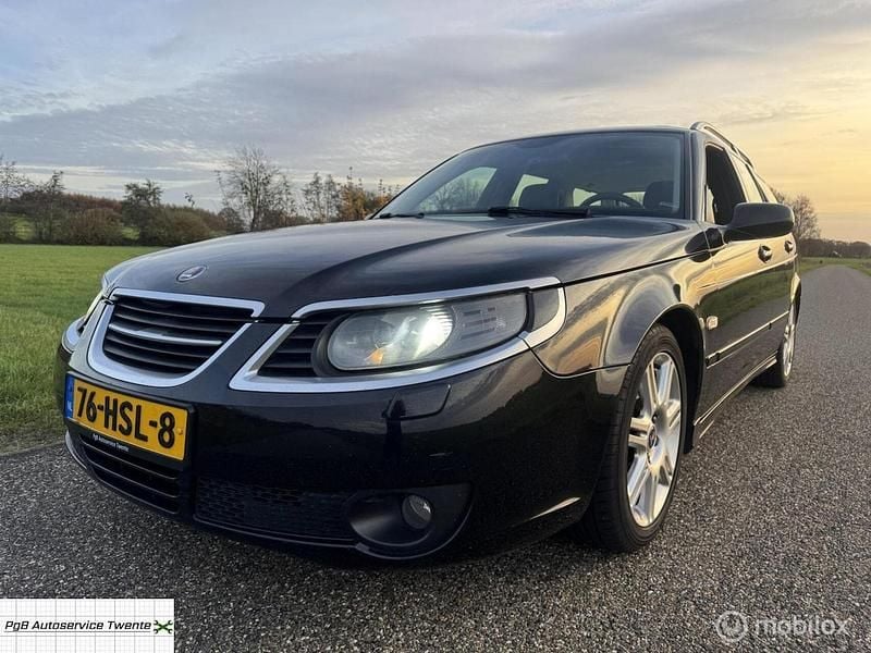 Zwart Gebruikt 2009 Saab 9-5 Griffin Stationwagen | € 6.950 - Afbeelding 1/4
