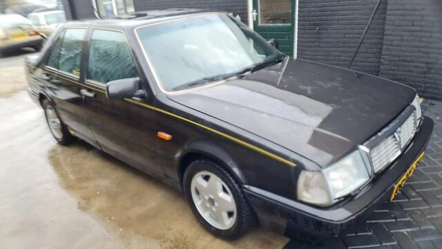 Zwart Gebruikt 1988 Lancia Thema Sedan | € 10.950 - Afbeelding 1/4