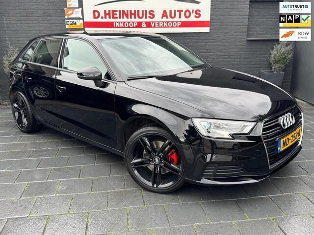 Zwart Gebruikt 2017 Audi A3 Sportback Proline Hatchback | € 13.990 (Super prijs) - Afbeelding 1/4