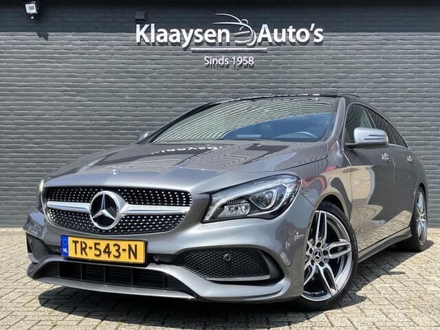 Grijs, metallic lak Gebruikt 2018 Mercedes CLA180 Shooting Brake AMG Stationwagen | € 21.950 (Iets duurder) - Afbeelding 1/4