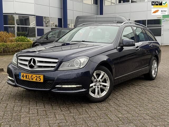 Blauw Gebruikt 2013 Mercedes C180 Ambition Stationwagen | € 6.950 (Goede deal) - Afbeelding 1/4