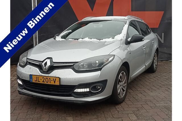 Grijs, metallic lak Gebruikt 2016 Renault Mégane GrandTour LIMITED Stationwagen | € 5.948 (Eerlijke prijs) - Afbeelding 1/4
